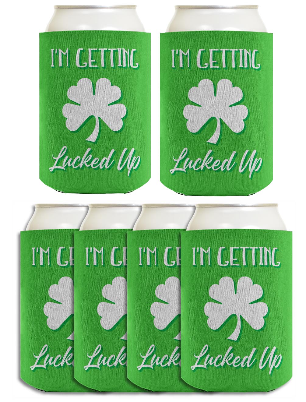 I'm Getting Lucked Up Standard or Slim Can Thermocooler Drink Sleeve