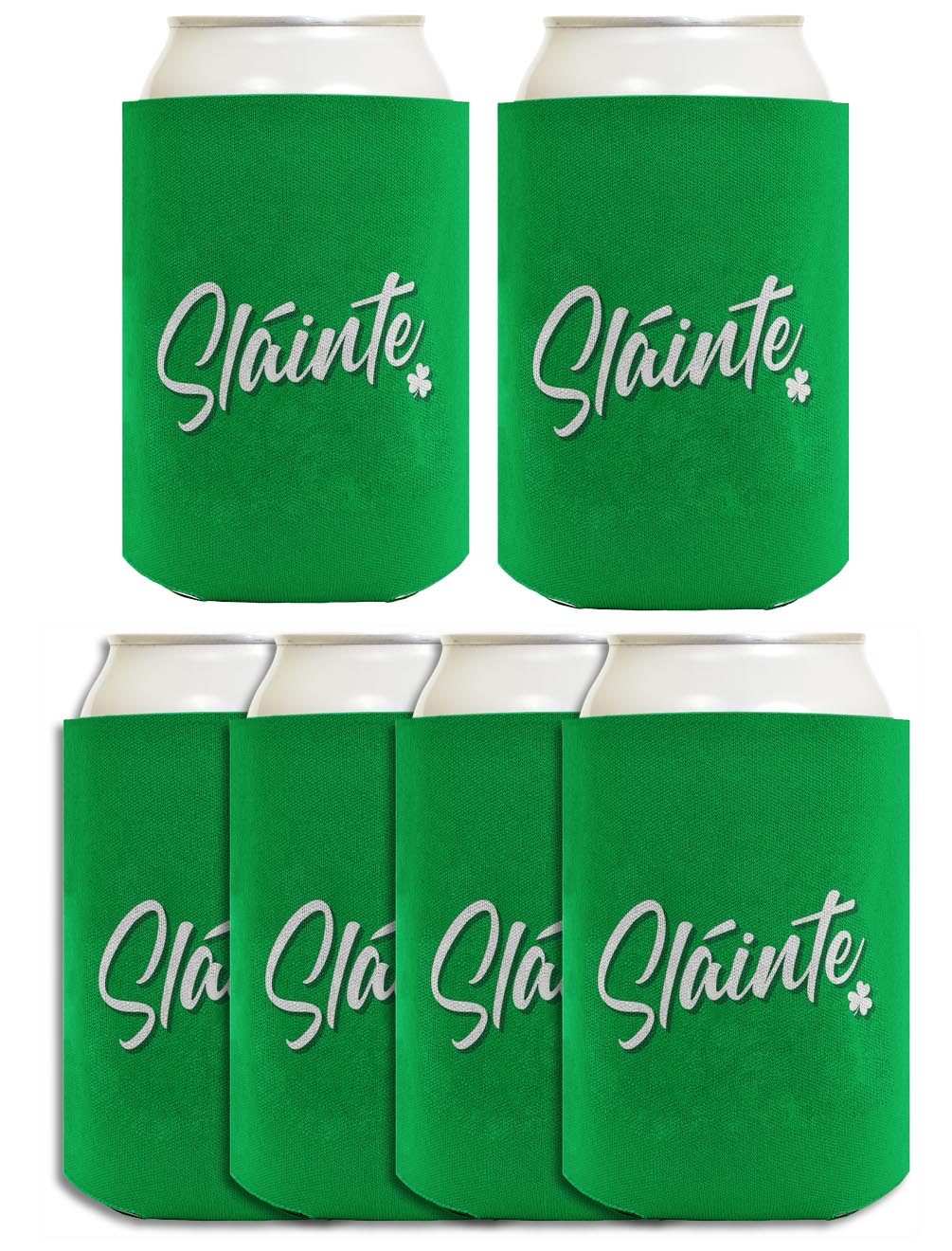 St Patricks Day Sliante Standard or Slim Can Thermocooler Drink Sleeve