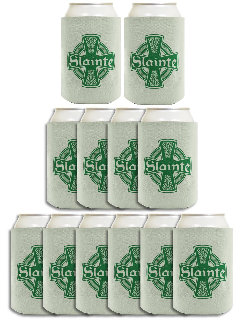 Sliante Keltic Cross Standard or Slim Can Thermocooler Drink Sleeve