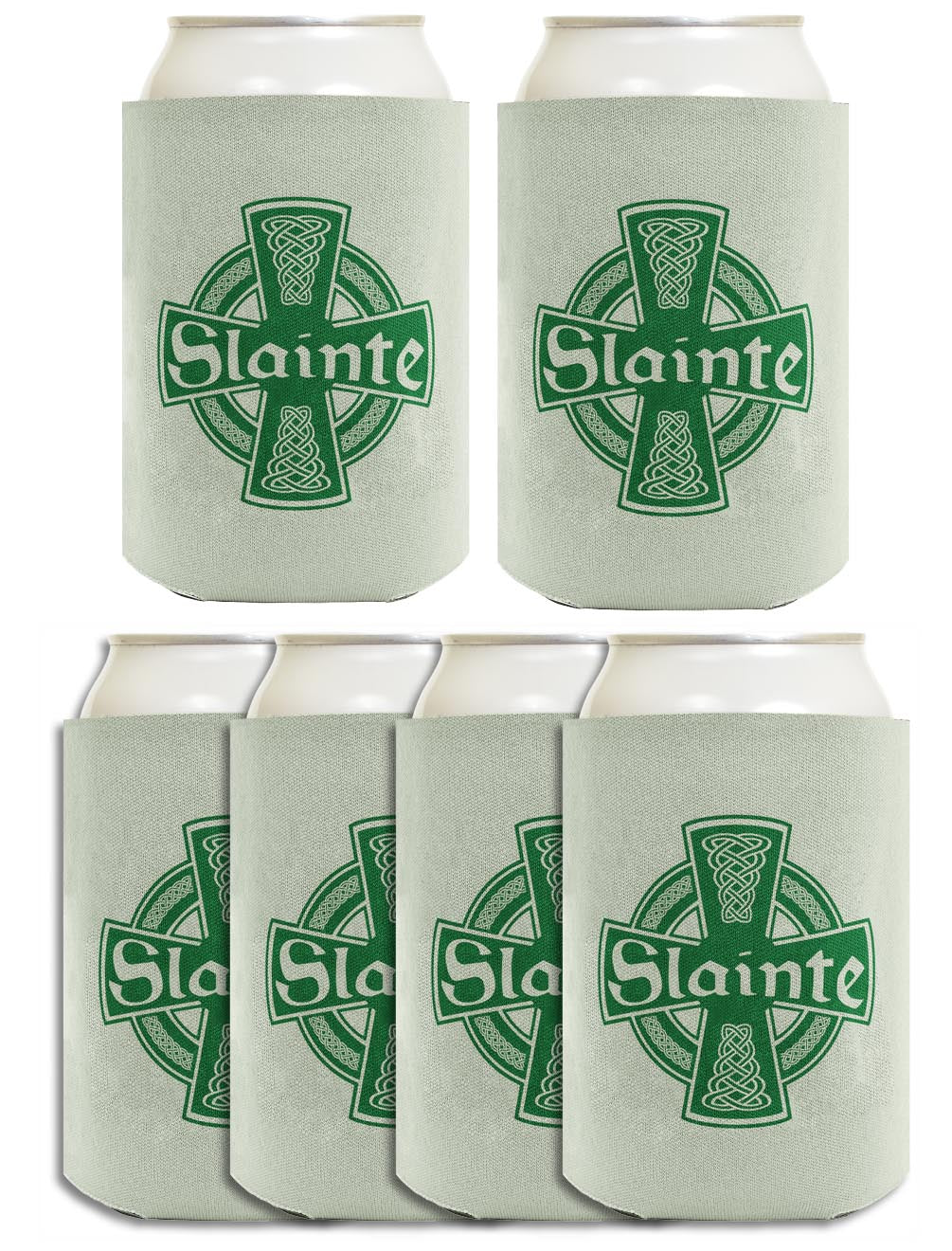 Sliante Keltic Cross Standard or Slim Can Thermocooler Drink Sleeve