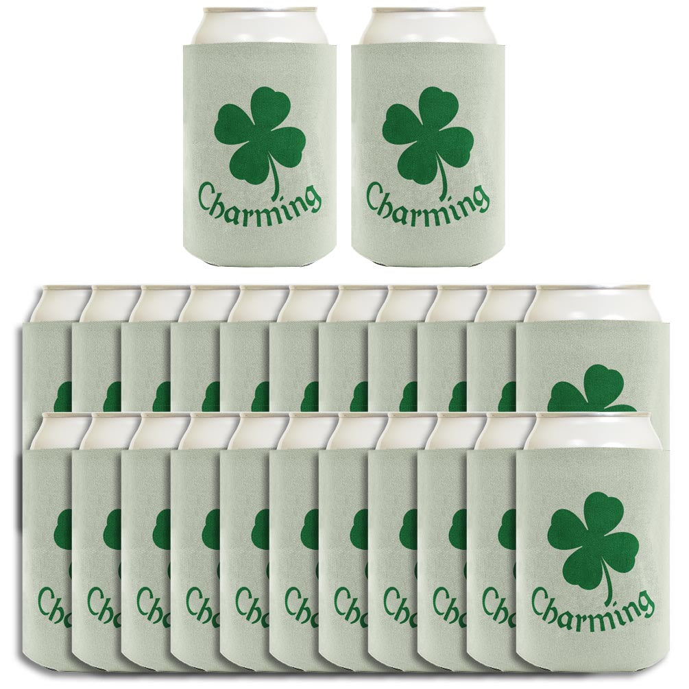 St Patricks Lucky Charming Standard or Slim Can Thermocooler Drink Sleeve