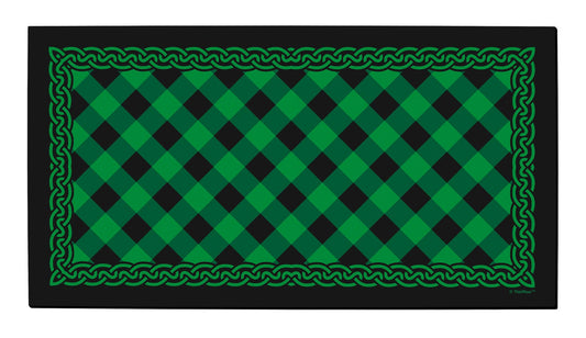 top view of a doormat