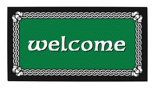 top view of a doormat