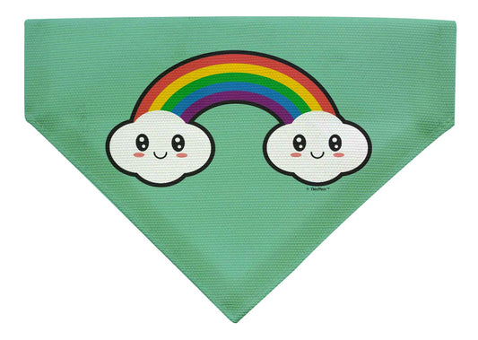 front view of dog scarf