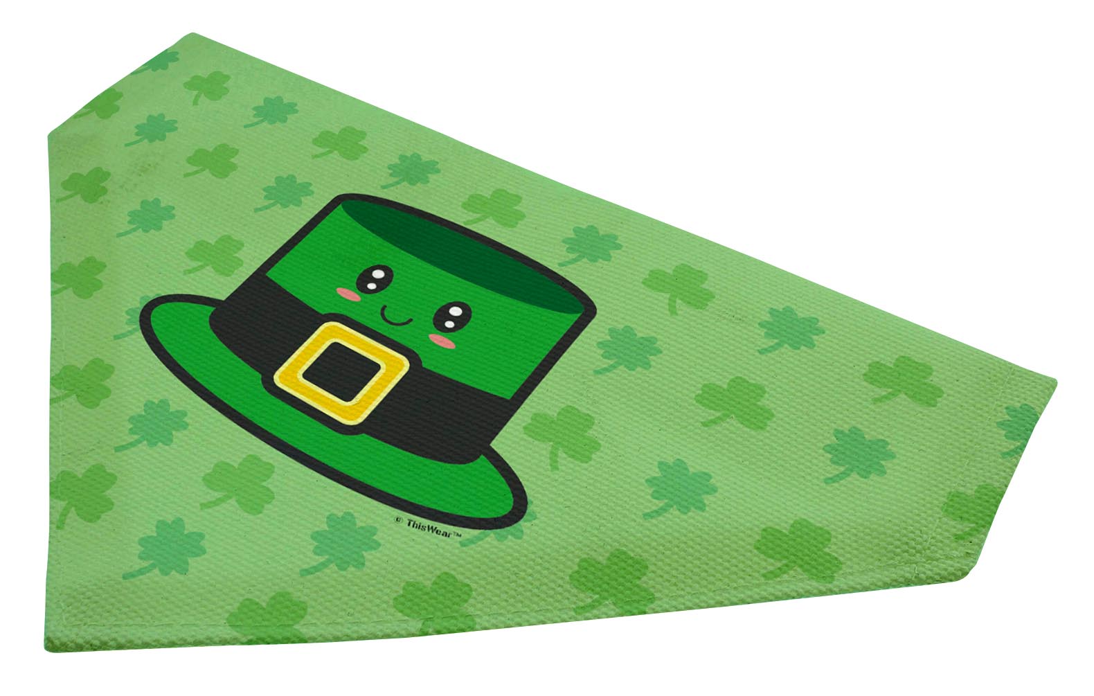 angle view of dog scarf