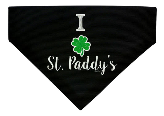 front view of dog scarf