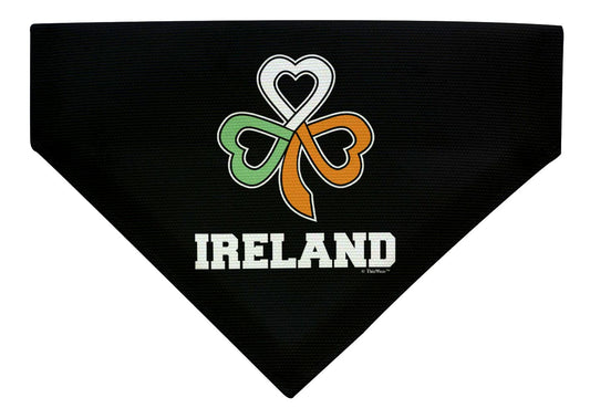 front view of dog scarf