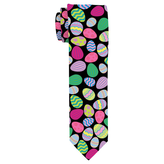 detail view of a necktie