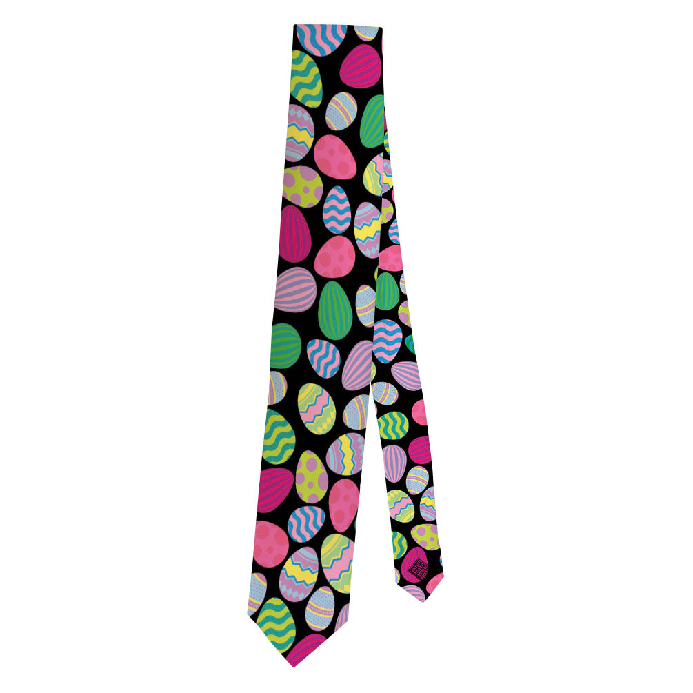 a necktie folded in half