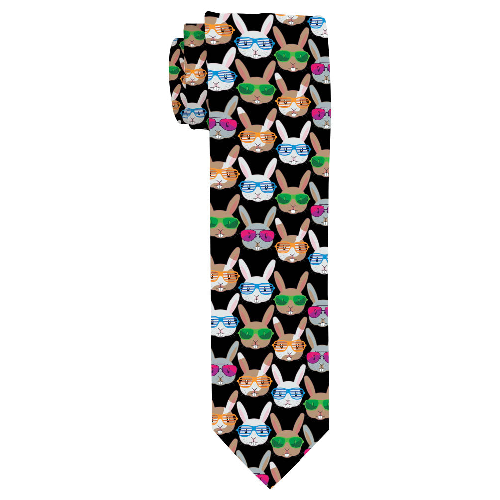detail view of a necktie