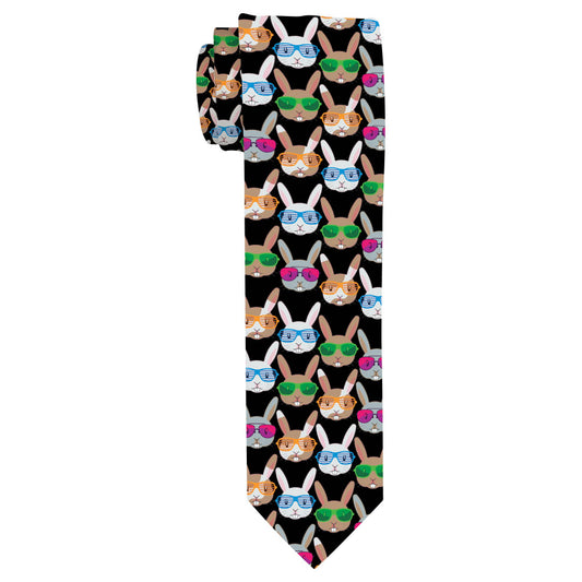 detail view of a necktie