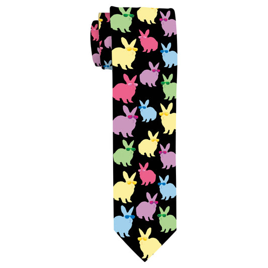 detail view of a necktie