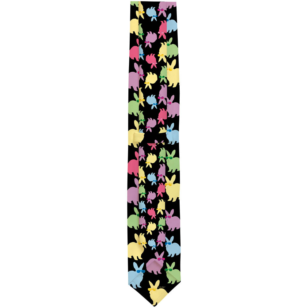 back view of a necktie