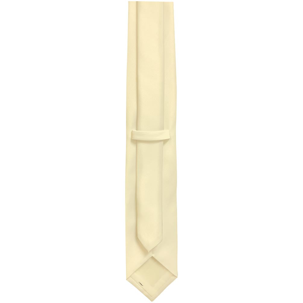 back view of a necktie