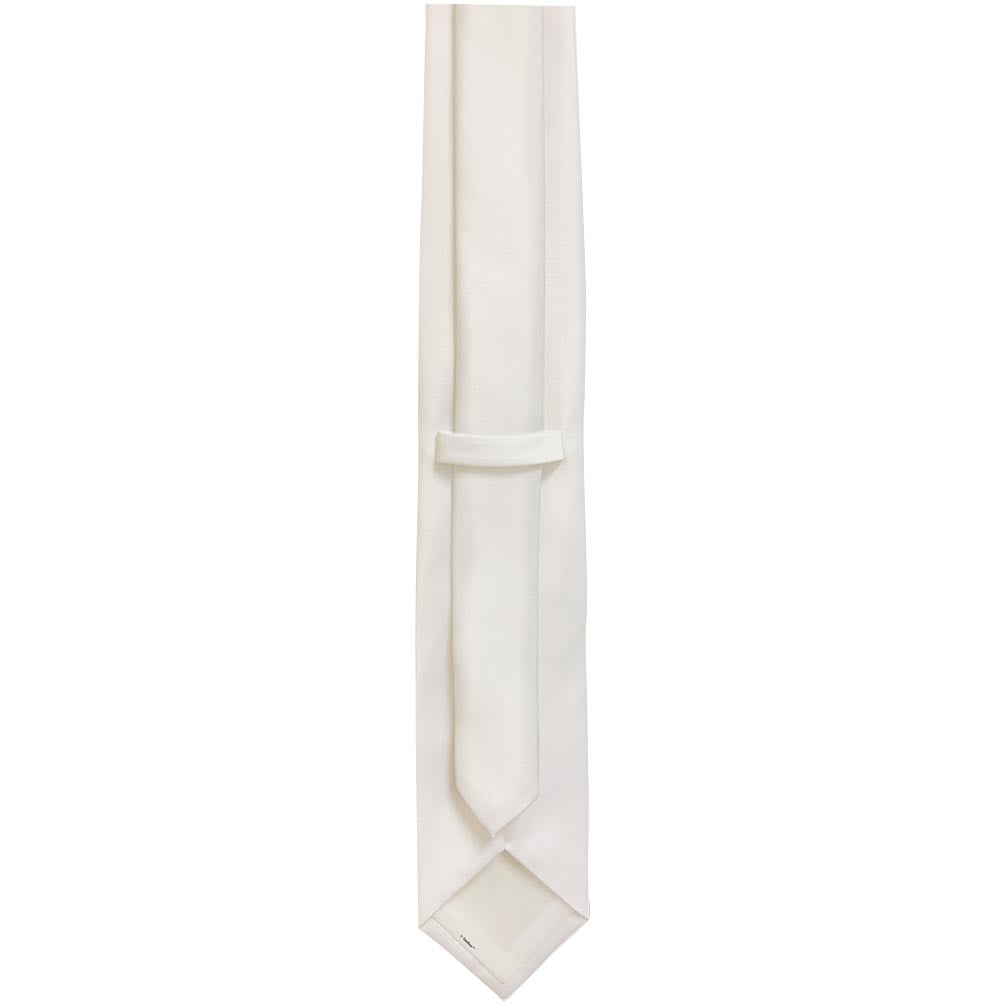 back view of a necktie