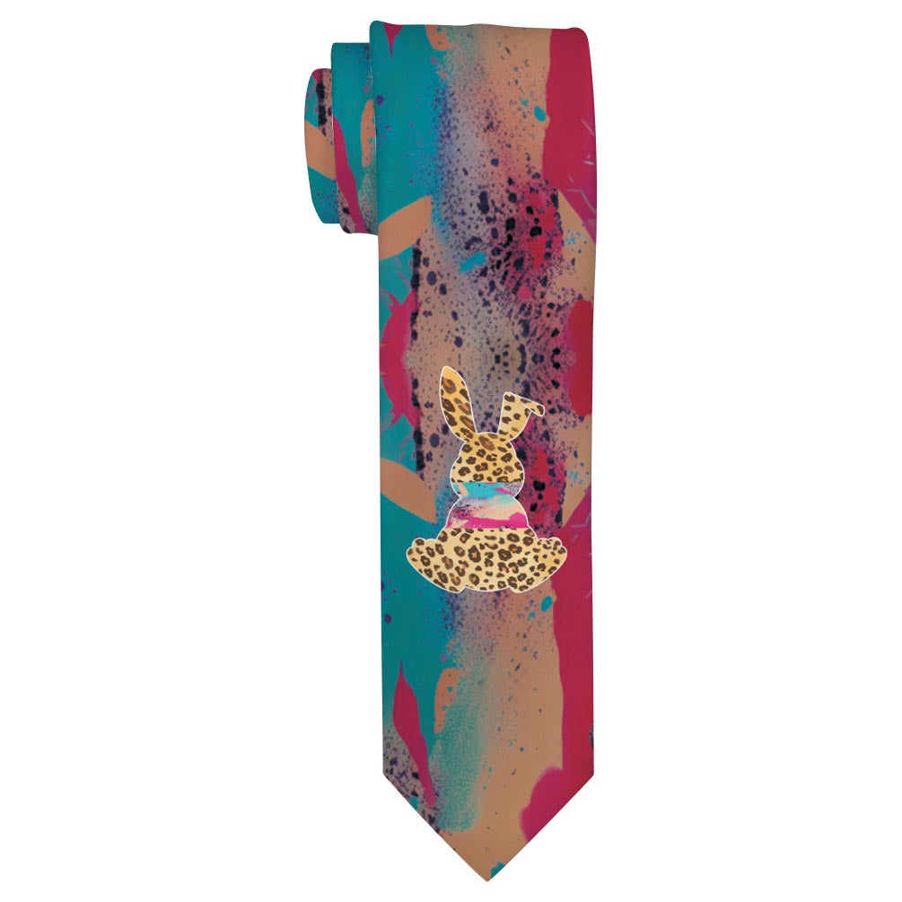 detail view of a necktie