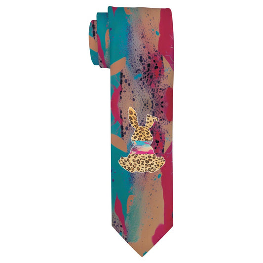 detail view of a necktie