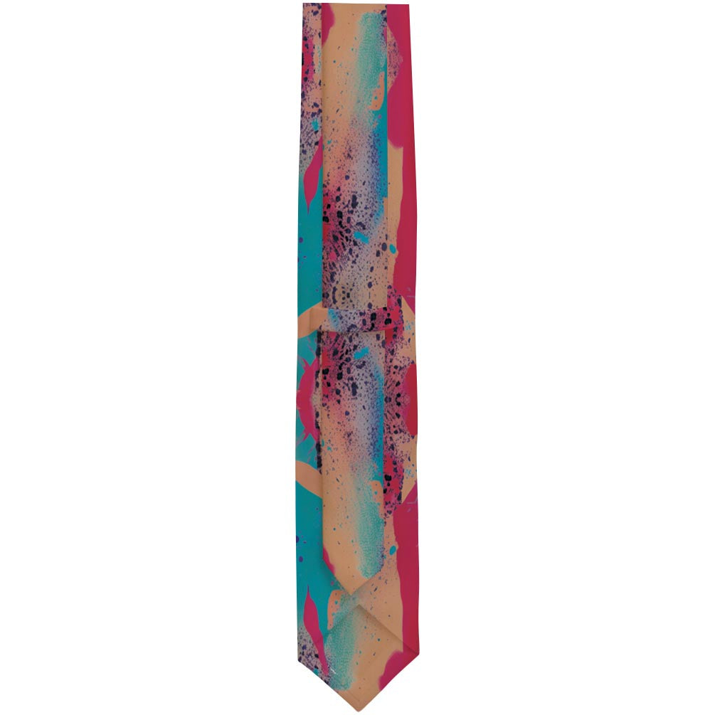 back view of a necktie
