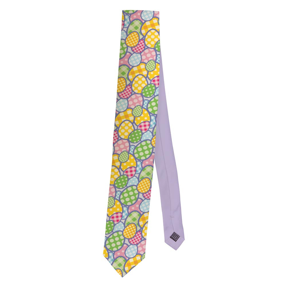 a necktie folded in half
