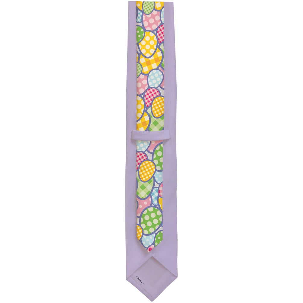 back view of a necktie