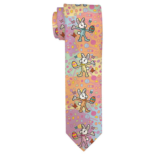 detail view of a necktie