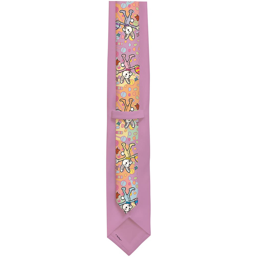 back view of a necktie