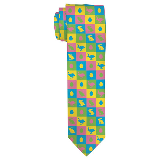 detail view of a necktie