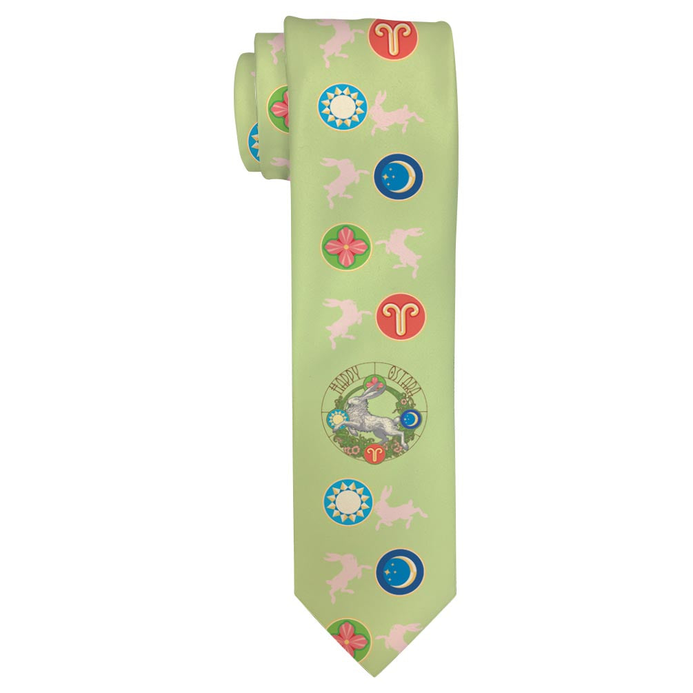 detail view of a necktie