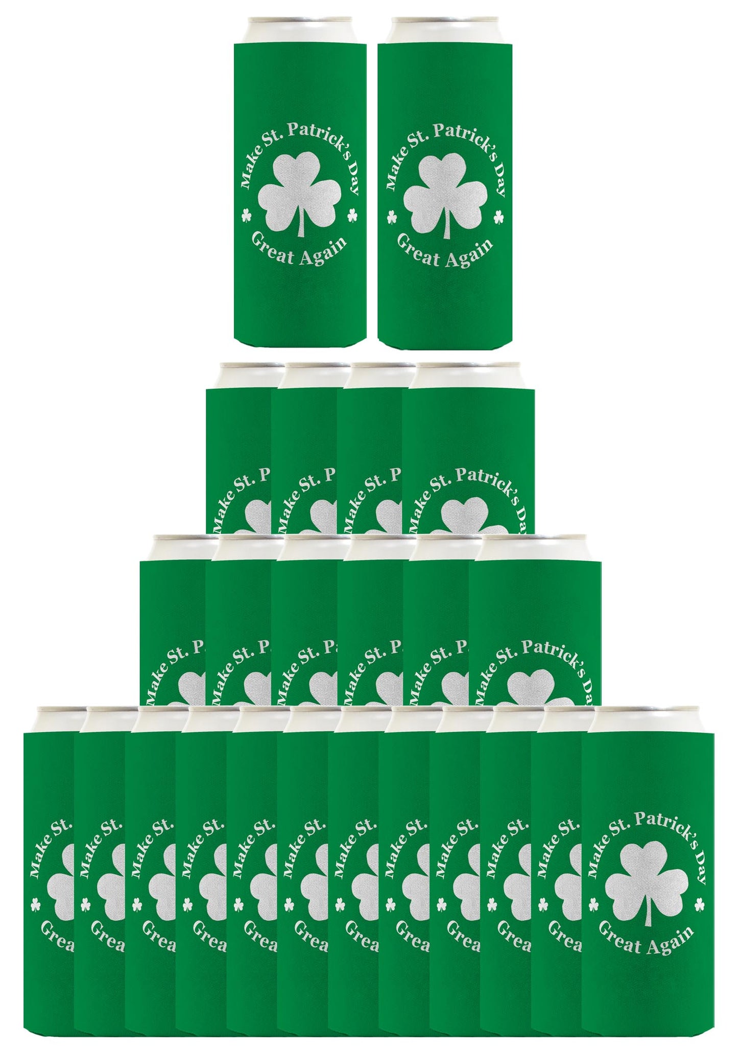 Make St Patricks Day Great Again Standard or Slim Can Thermocooler Drink Sleeve