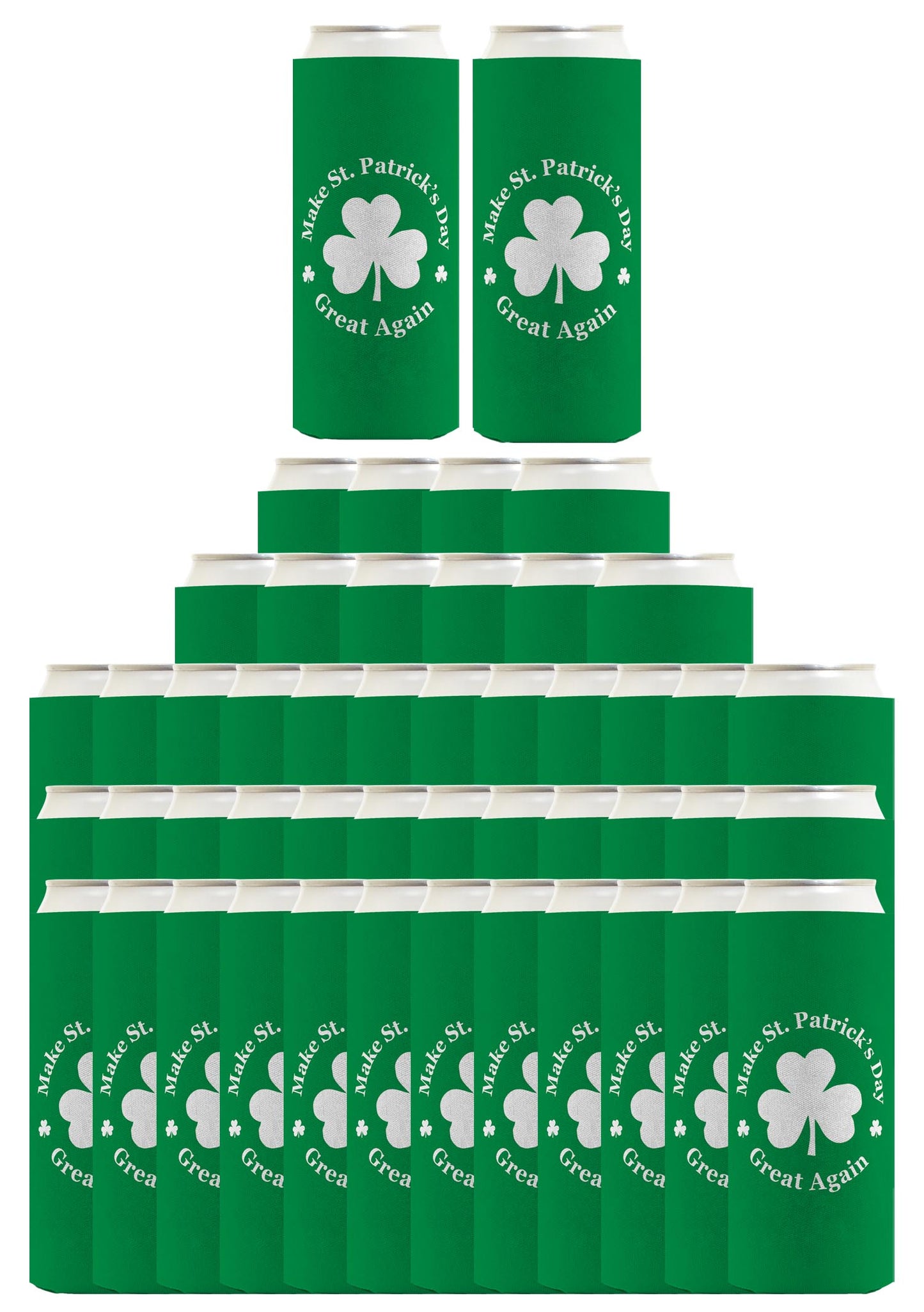 Make St Patricks Day Great Again Standard or Slim Can Thermocooler Drink Sleeve