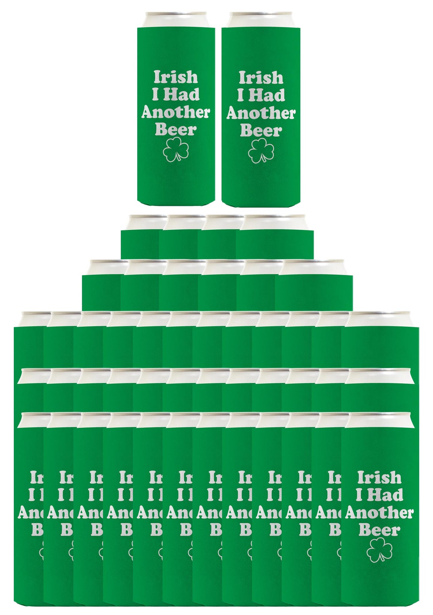 Irish I Had Another Beer Standard or Slim Can Thermocooler Drink Sleeve