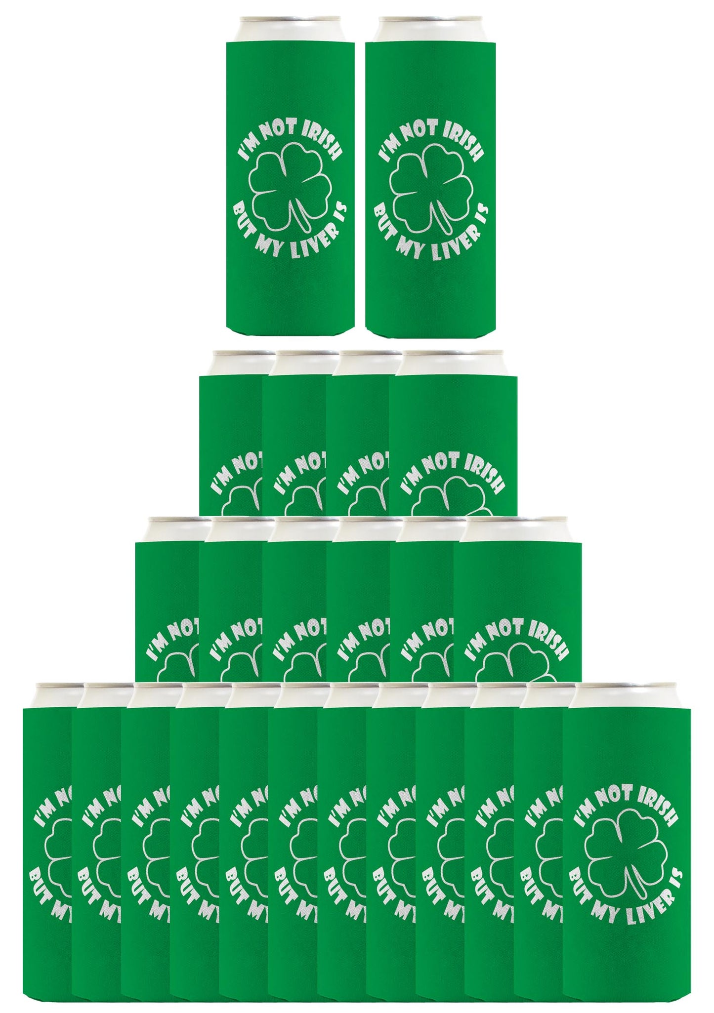 I'm Not Irish But My Liver Is Standard or Slim Can Thermocooler Drink Sleeve