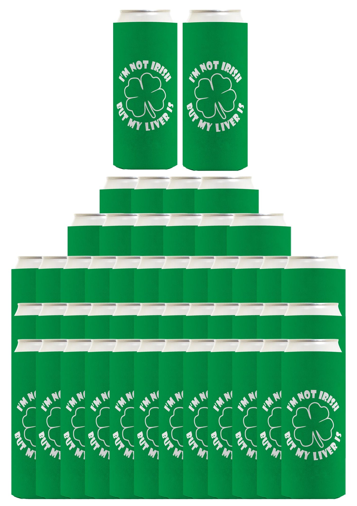 I'm Not Irish But My Liver Is Standard or Slim Can Thermocooler Drink Sleeve