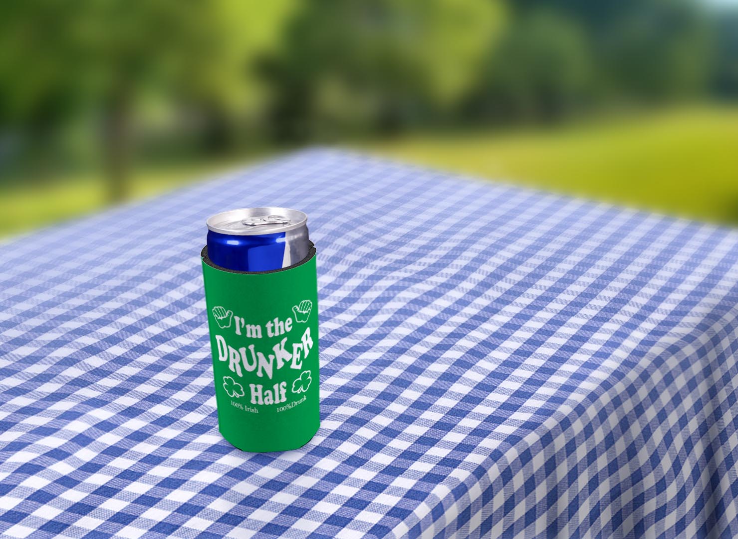 drink sleeve on a table