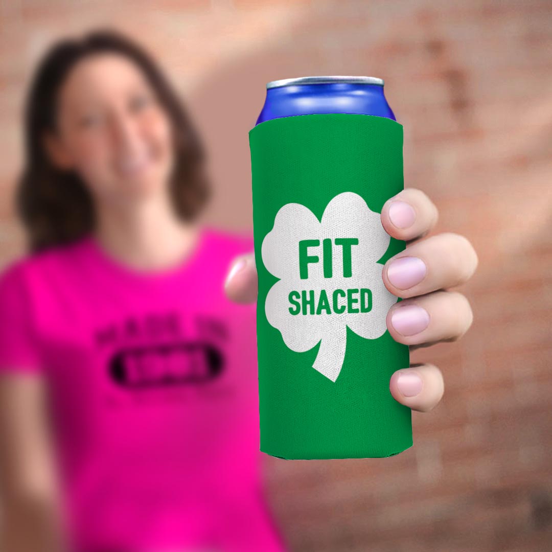 woman holding drink sleeve