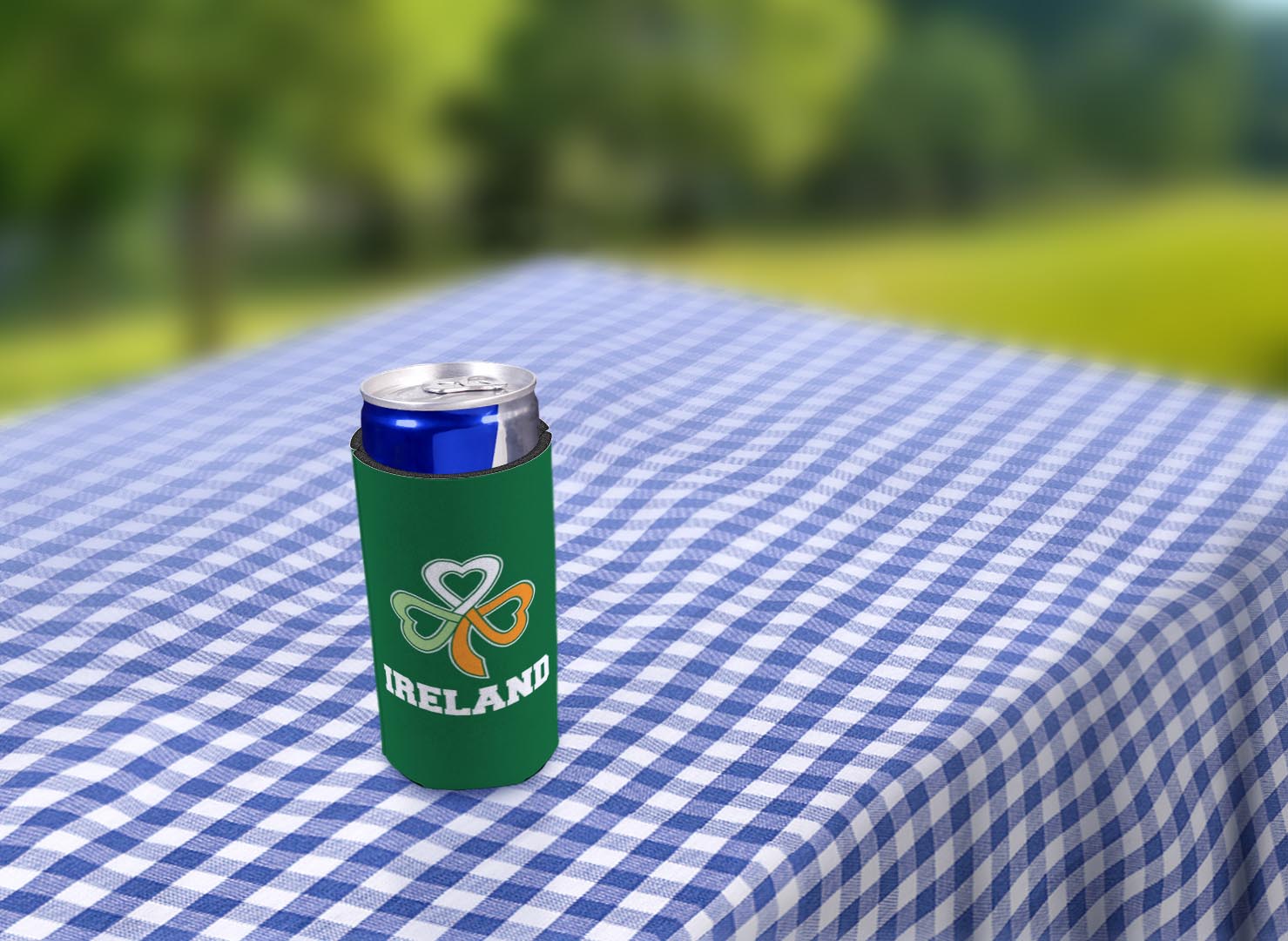 drink sleeve on a table