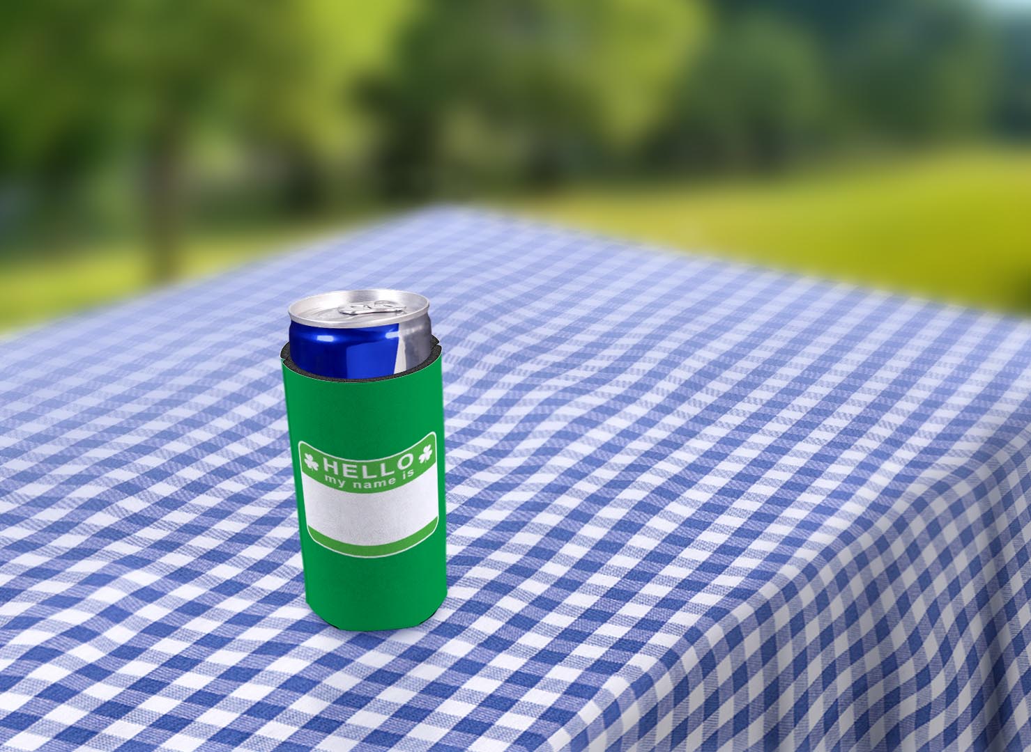 drink sleeve on a table