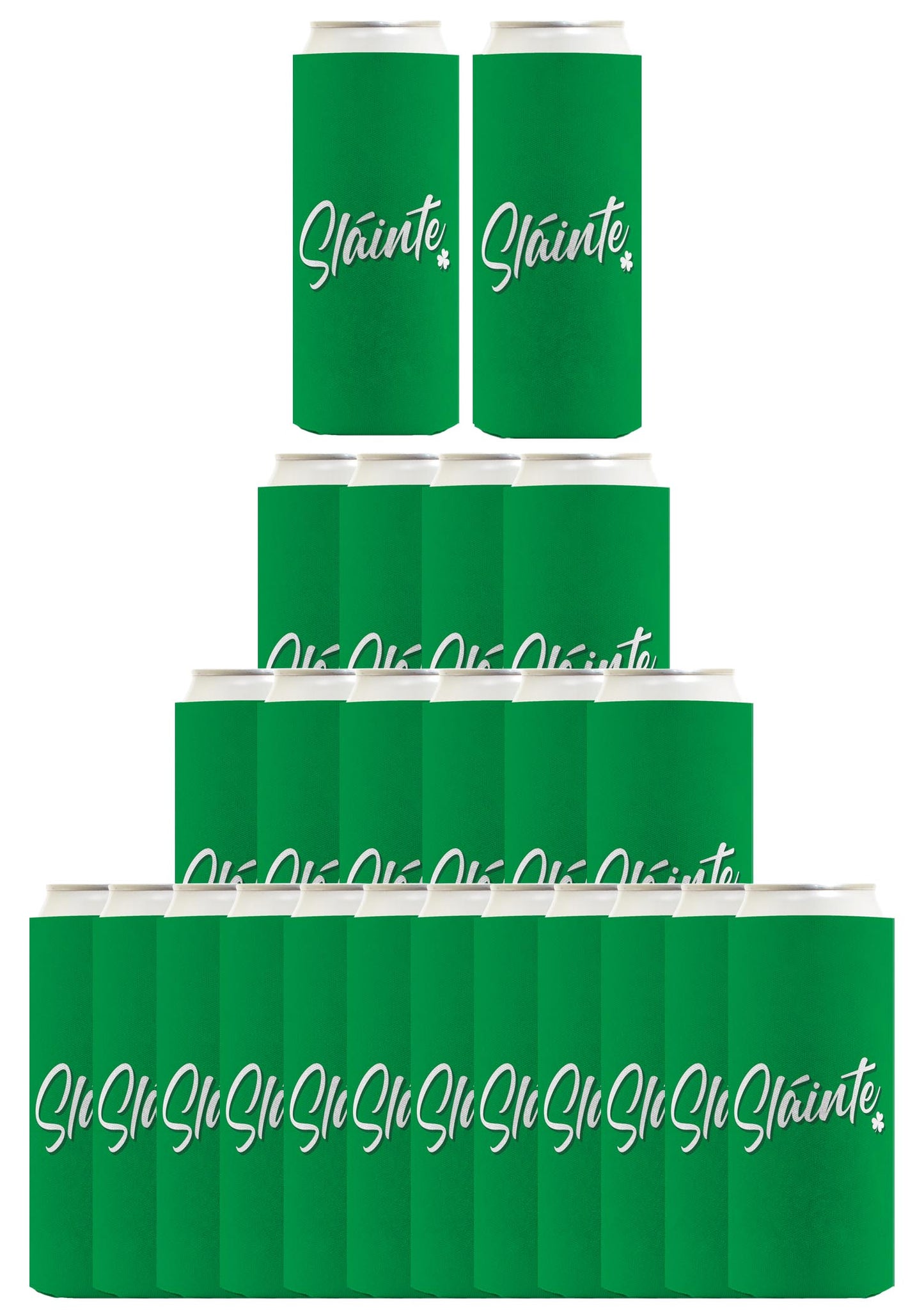 St Patricks Day Sliante Standard or Slim Can Thermocooler Drink Sleeve