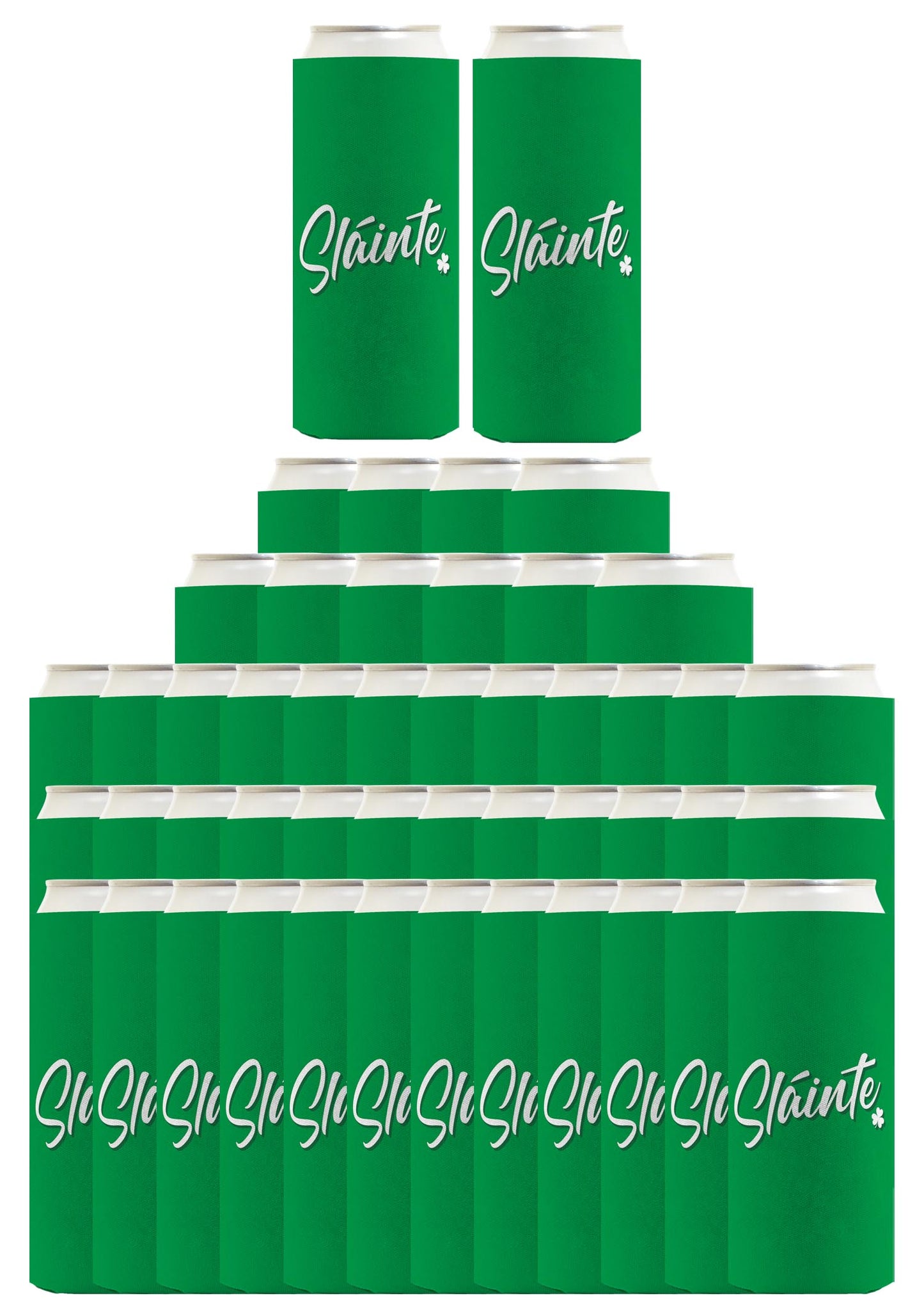 St Patricks Day Sliante Standard or Slim Can Thermocooler Drink Sleeve
