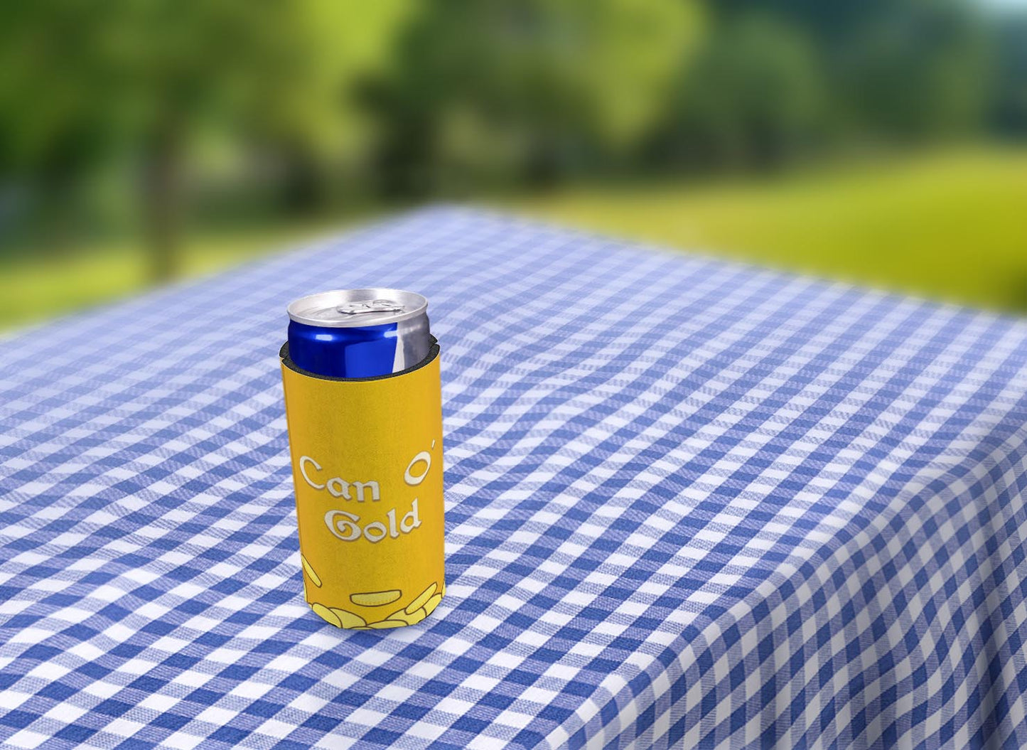 drink sleeve on a table