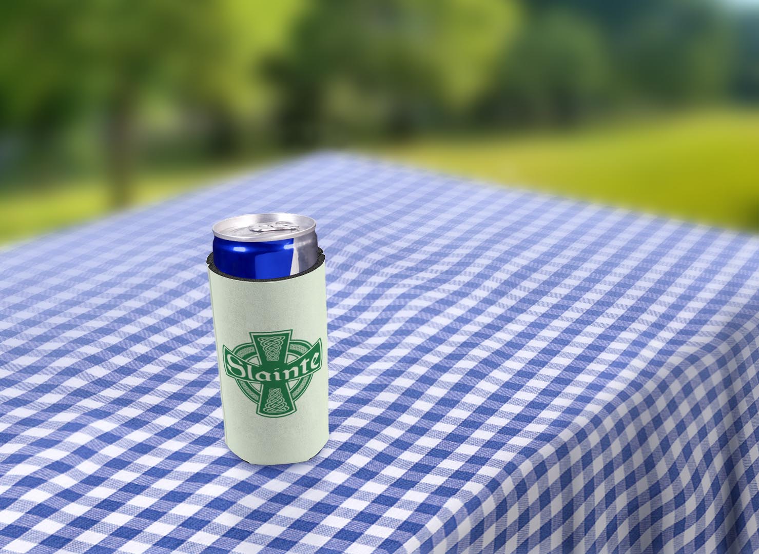 drink sleeve on a table