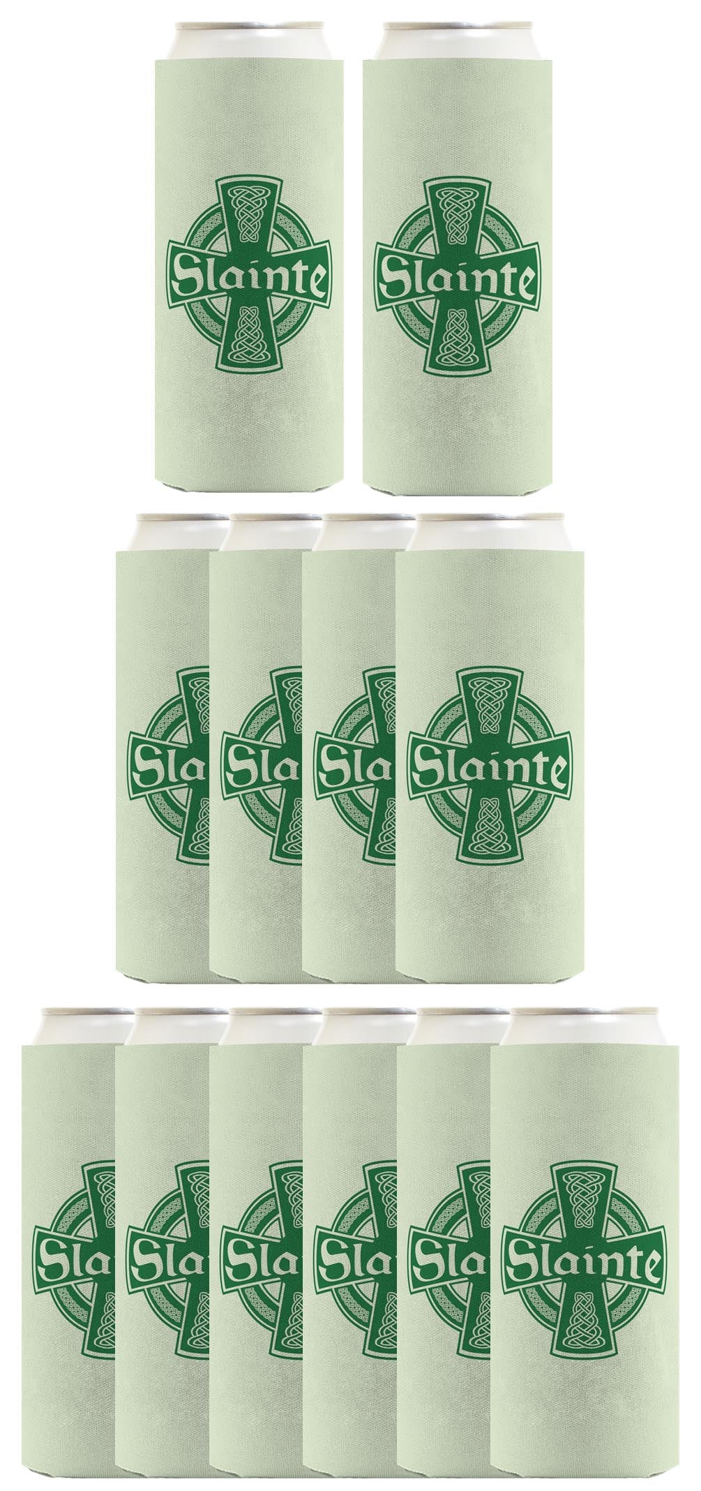 Sliante Keltic Cross Standard or Slim Can Thermocooler Drink Sleeve