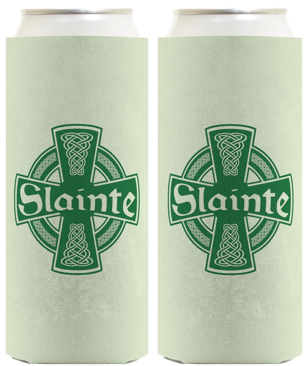 Sliante Keltic Cross Standard or Slim Can Thermocooler Drink Sleeve