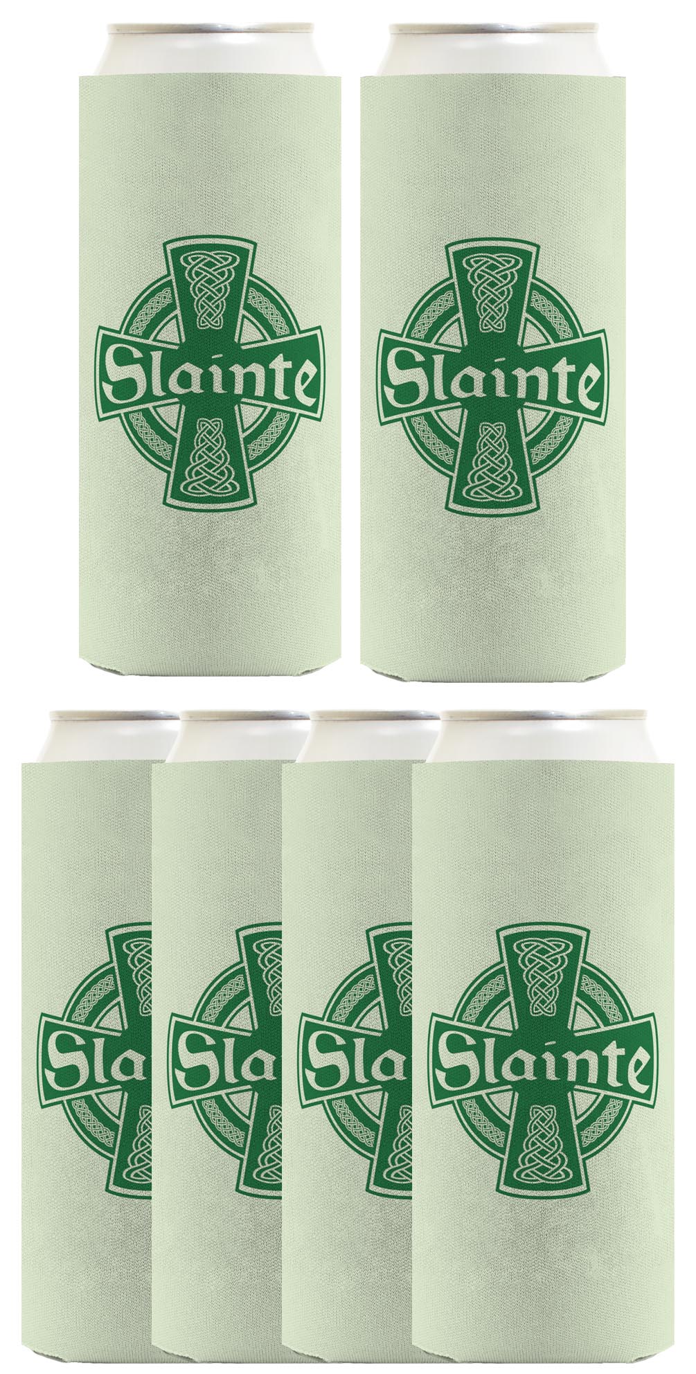Sliante Keltic Cross Standard or Slim Can Thermocooler Drink Sleeve
