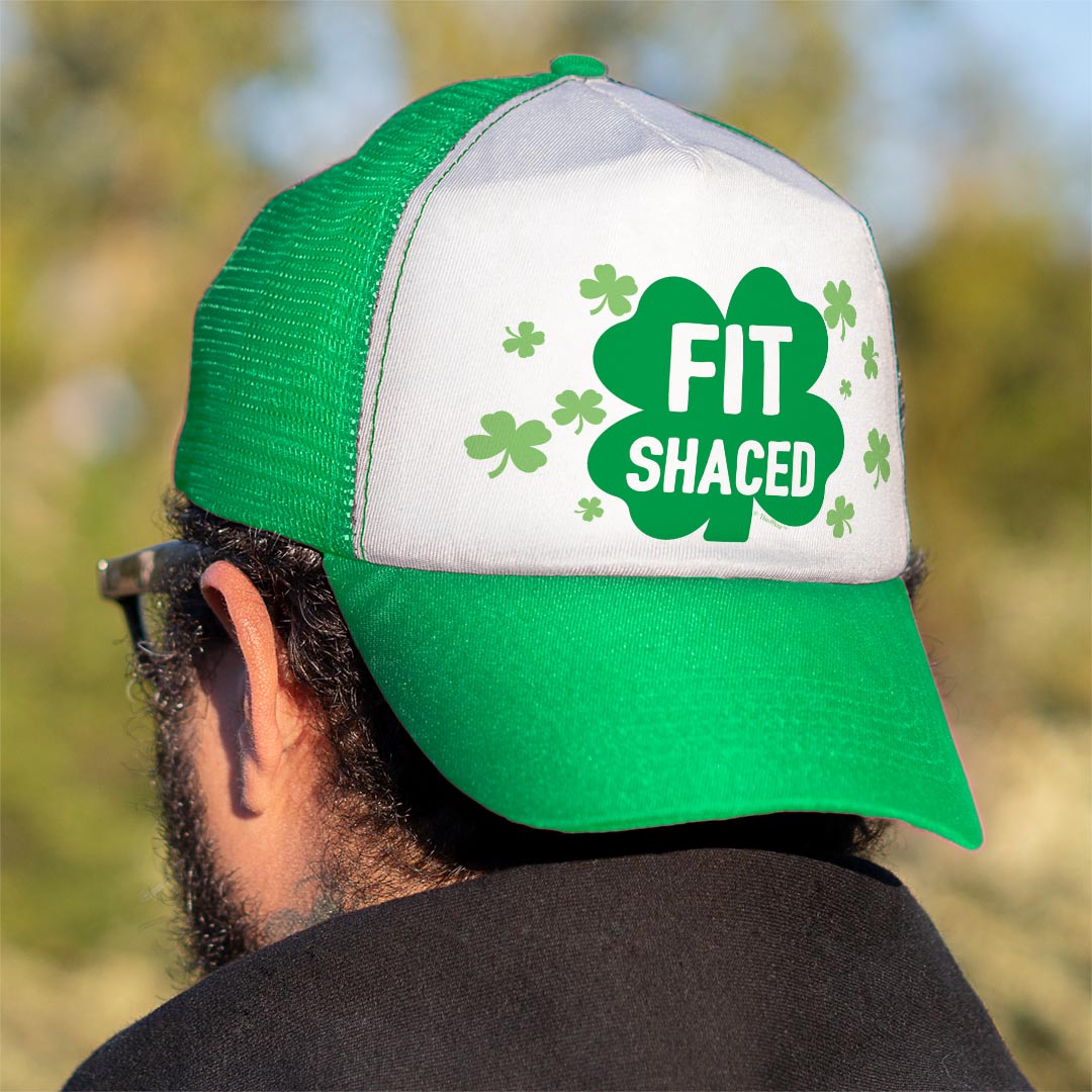 man wearing trucker hat backwards