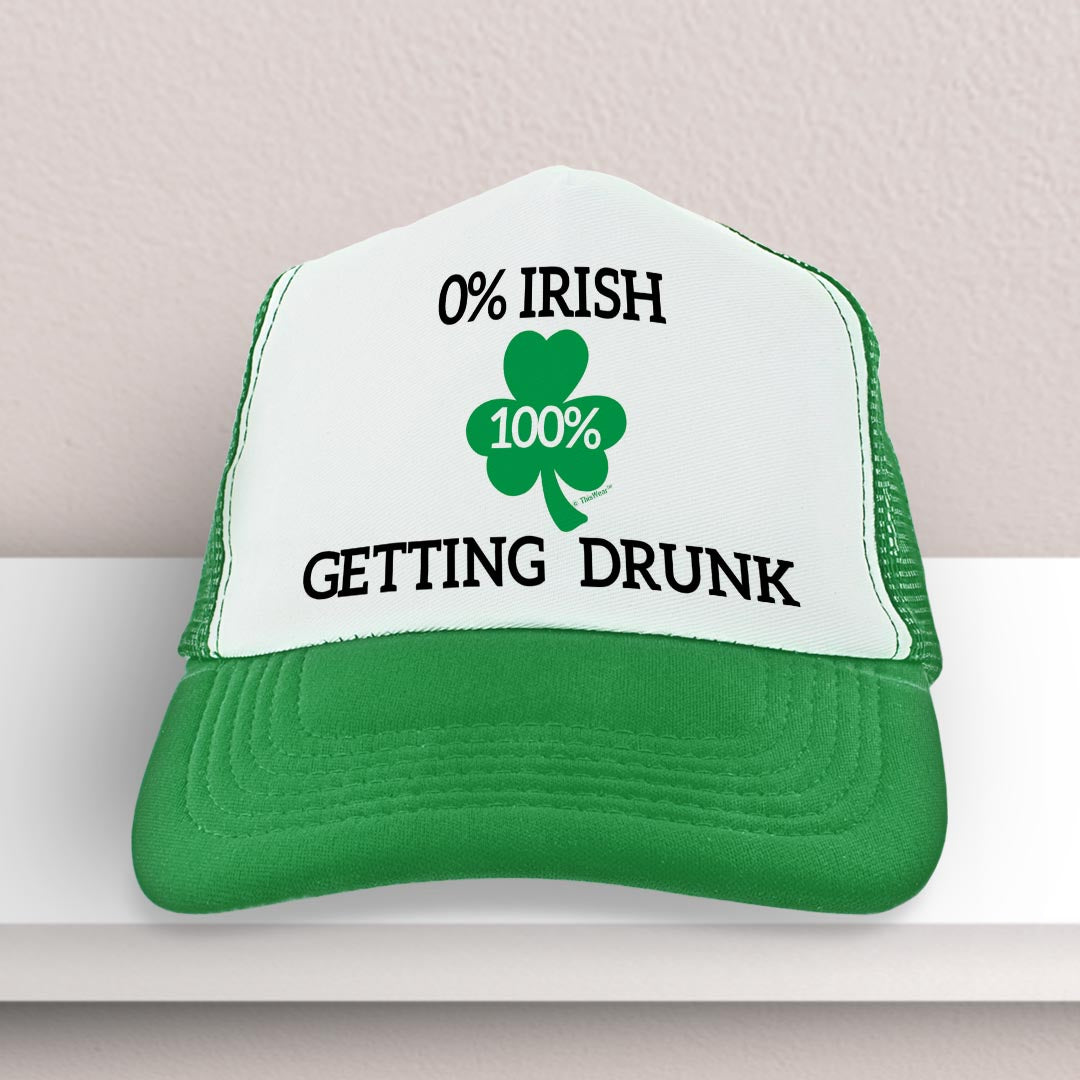 trucker hat on a shelf