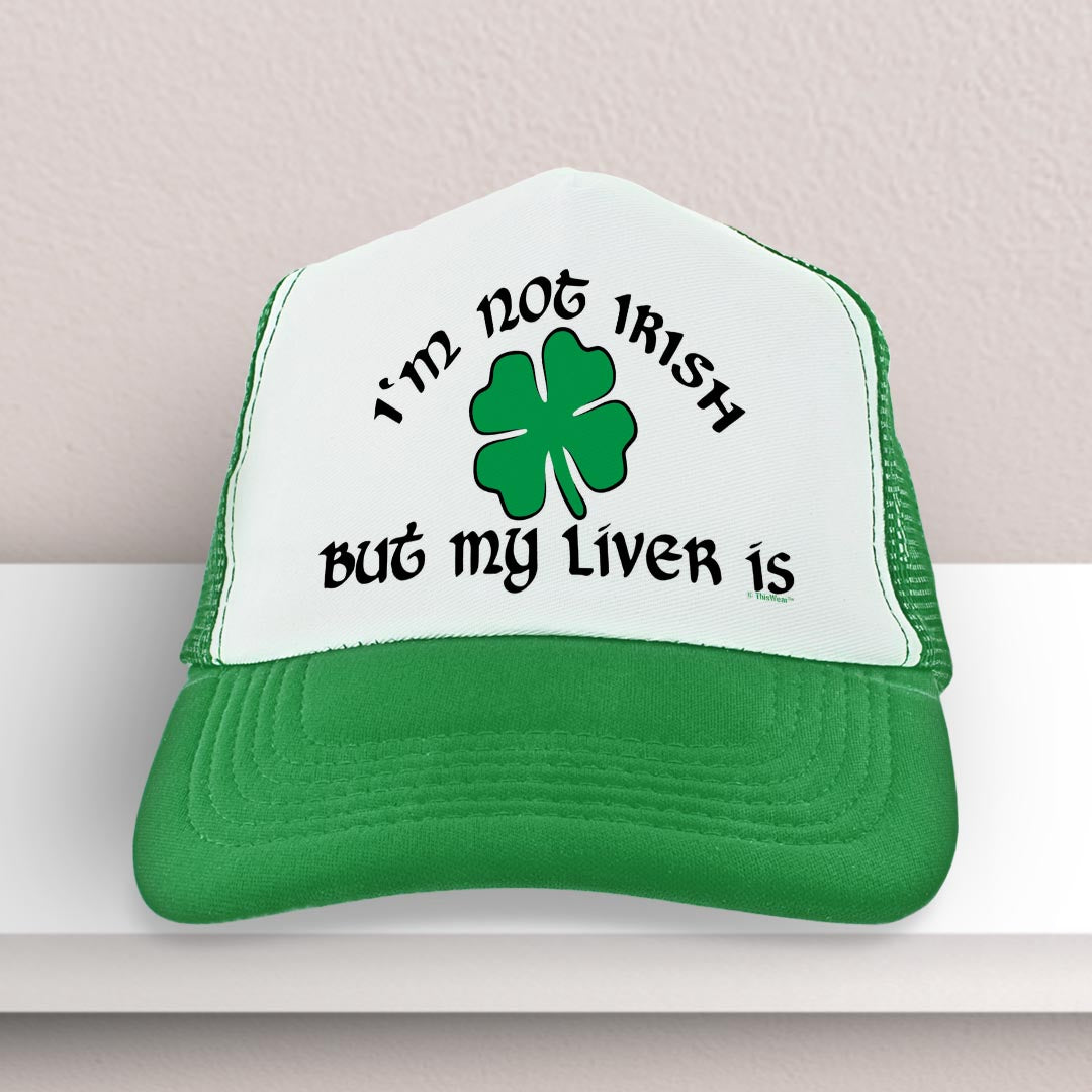 trucker hat on a shelf