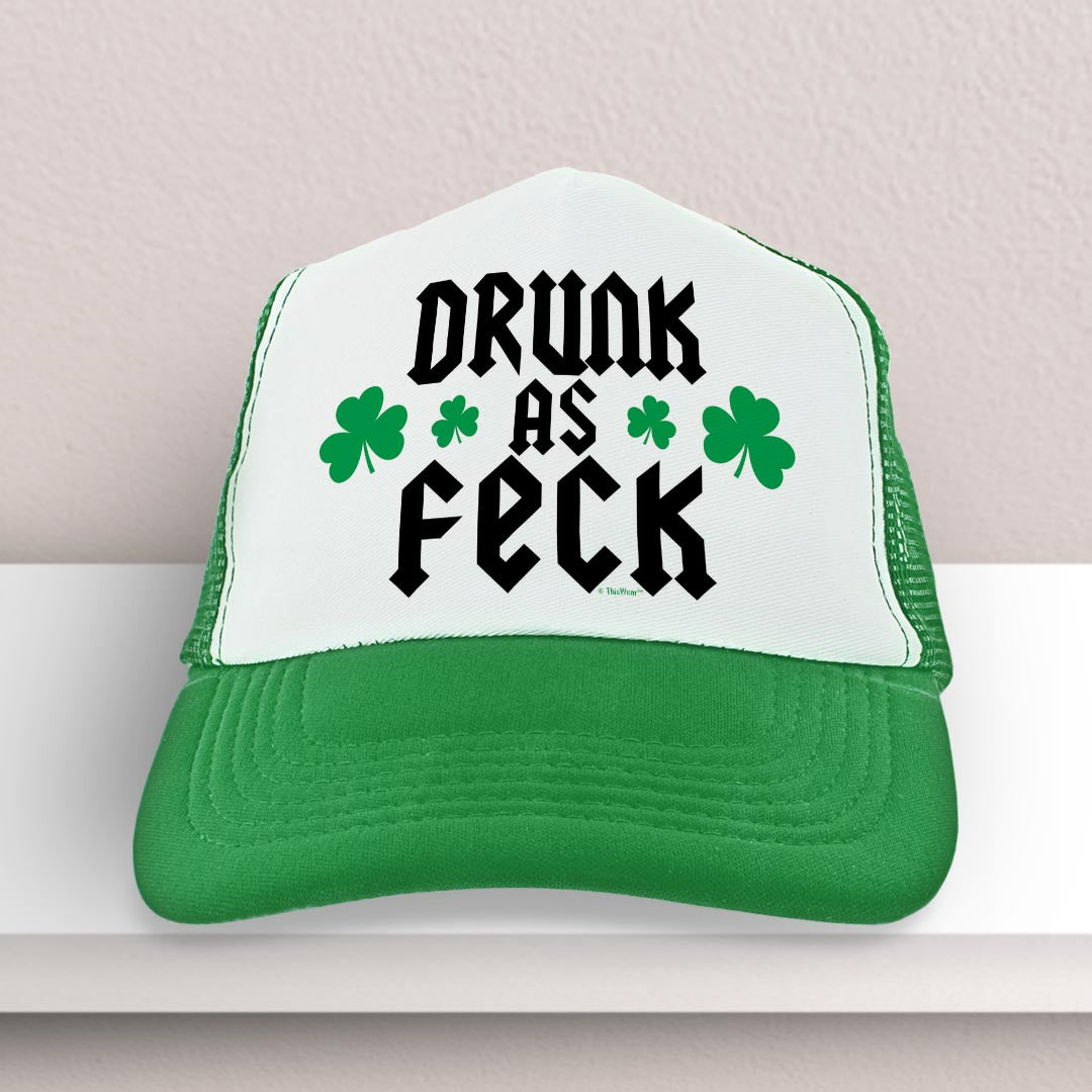 trucker hat on a shelf