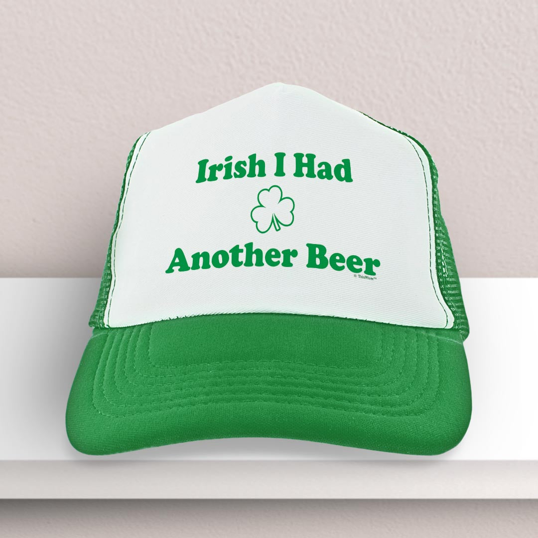 trucker hat on a shelf