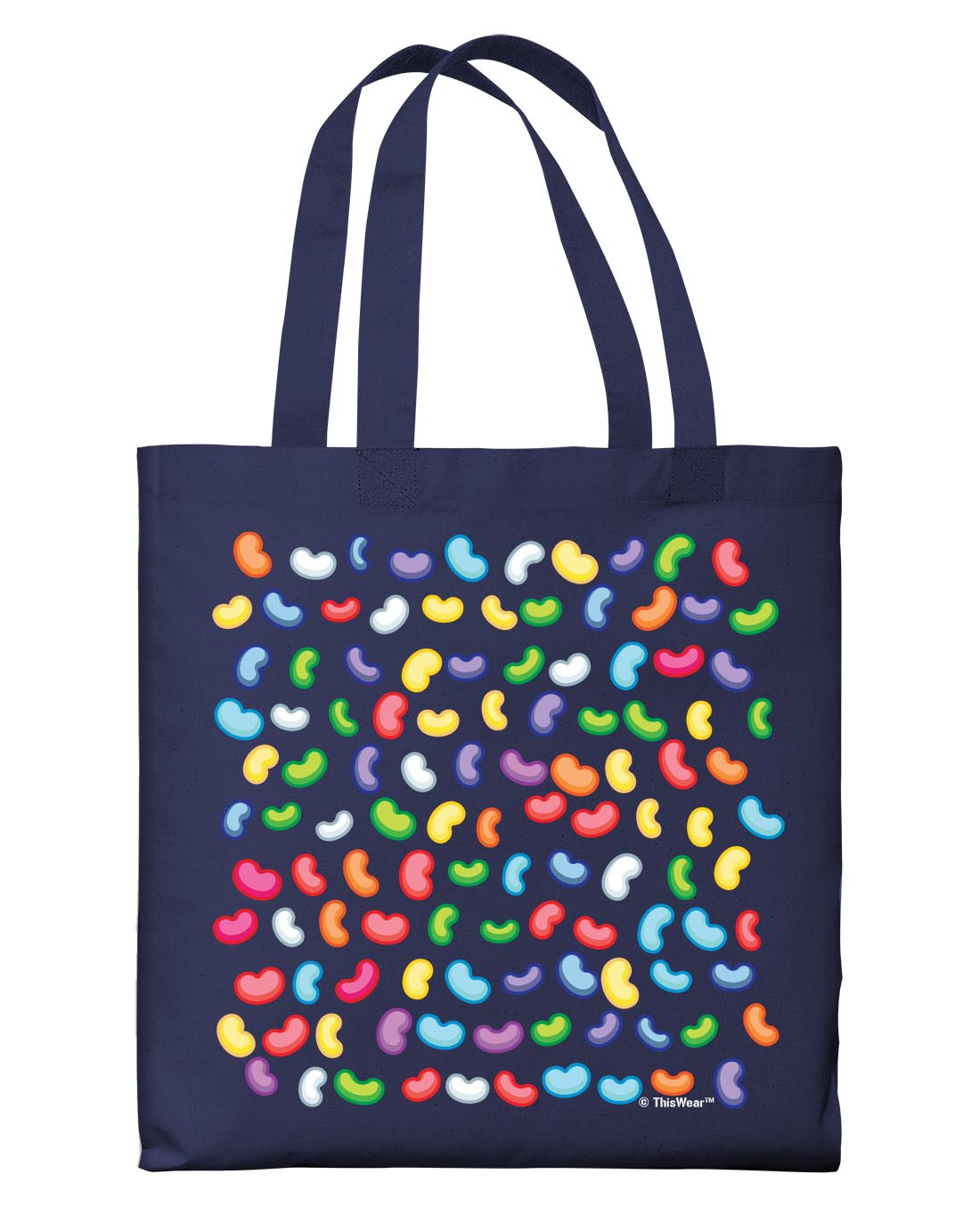 front view of tote bag